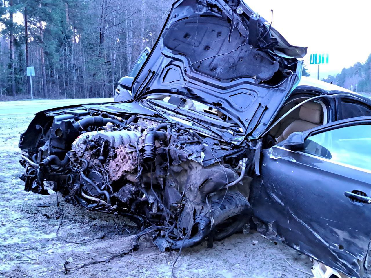 В ночном ДТП на автодороге в Комсомольском округе погиб молодой водитель —  Чувашинформ.рф